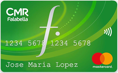 Tarjeta CMR Falabella Mastercard Contactless