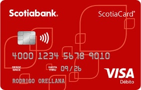 tarjeta de débito Scotiabank
